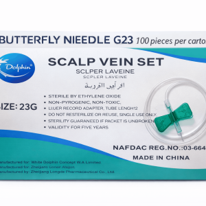 BUTTERFLY NEEDLE G23 100 Pieces Per Carton